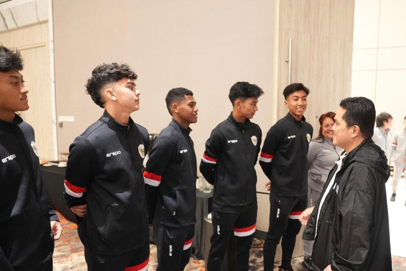 Lepas Timnas U-17, Erick Thohir: Berikan Yang Terbaik Demi Piala Dunia