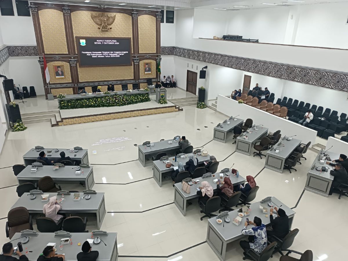 AKD DPRD Cianjur 2024-2029 Resmi Ditetapkan