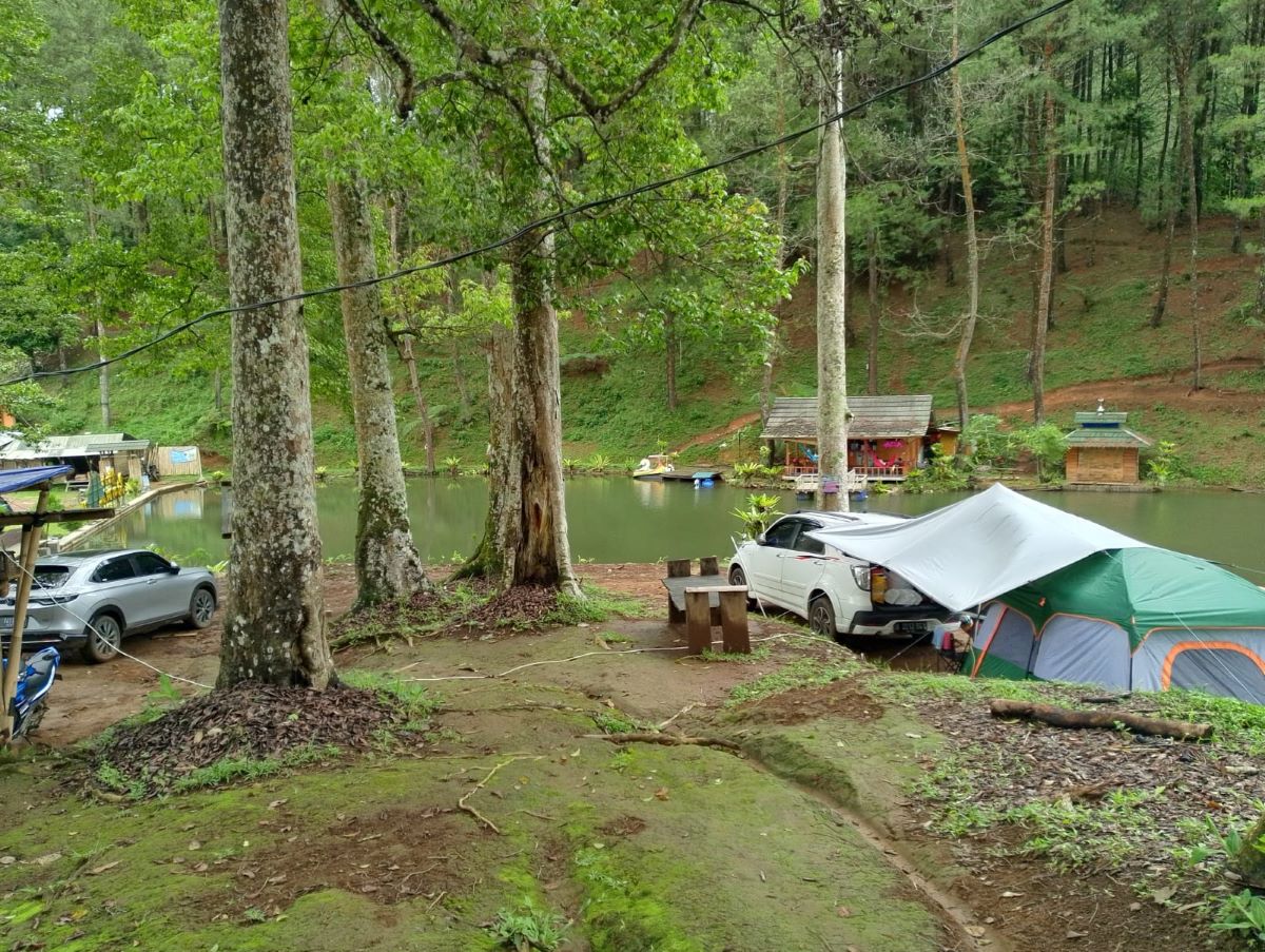 Libur Nataru, Pengunjung Objek Wisata Danau Cigunung Tugu Melonjak 