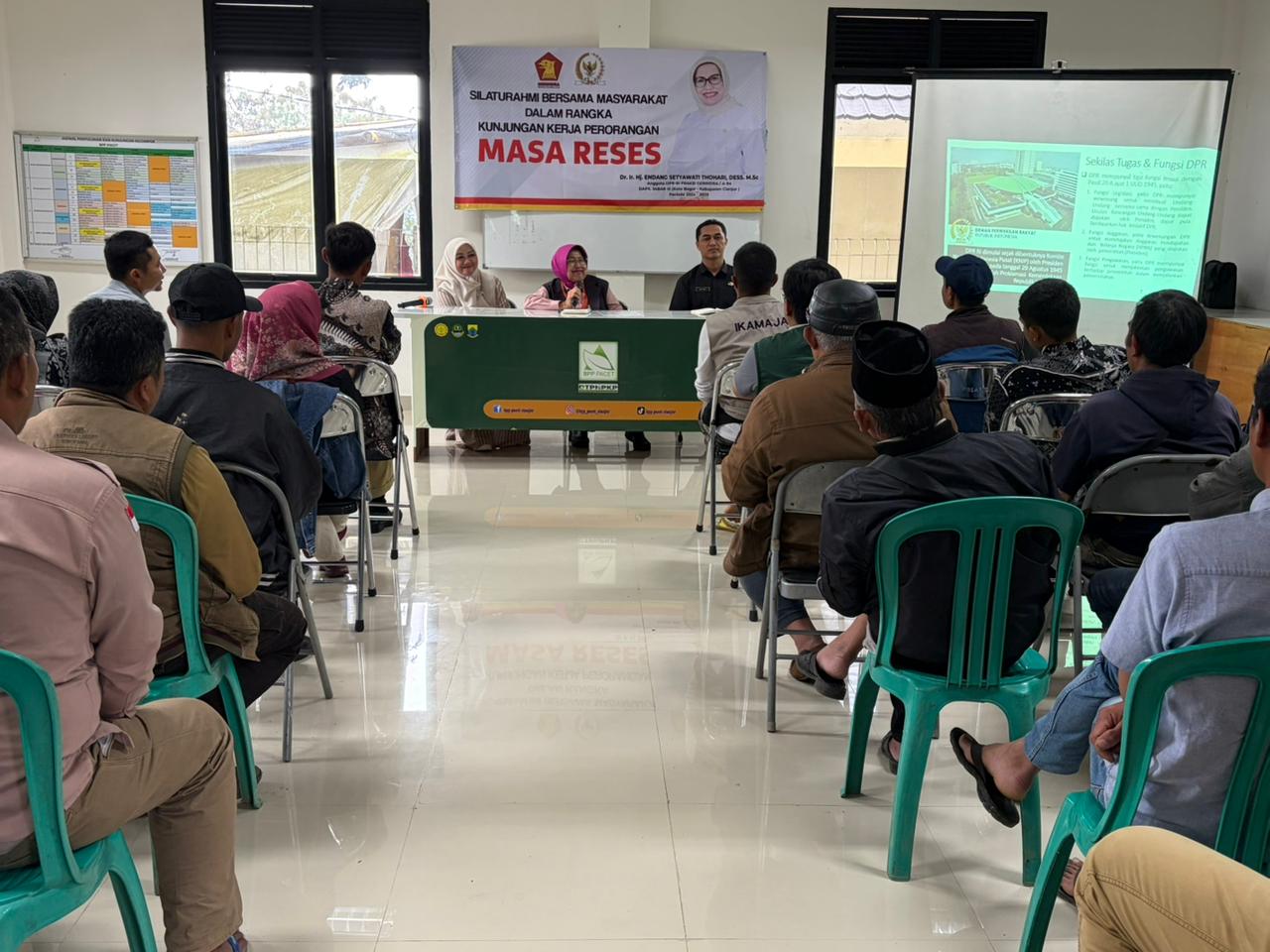 Serap Aspirasi Petani dan Penyuluh, Endang S Thohari Gelar Reses di BPP Cianjur