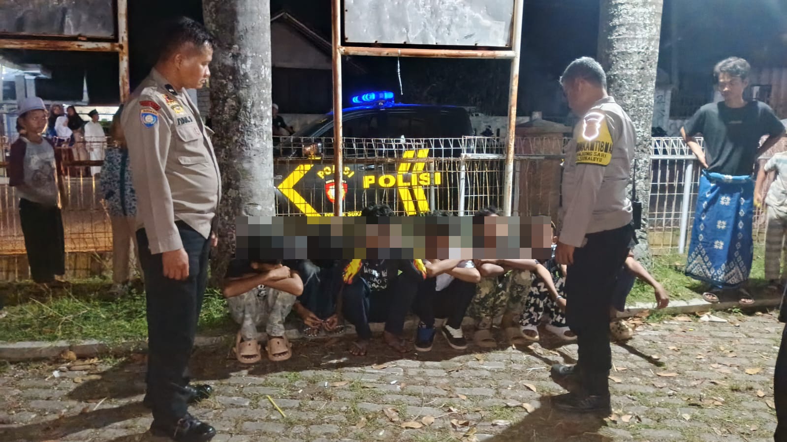 Polisi Gagalkan Tawuran Pelajar di Sukaluyu Cianjur, 7 Orang Diamankan
