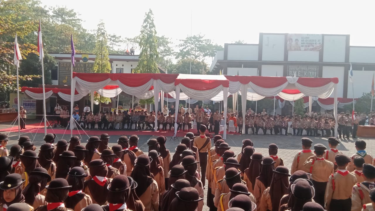 Kwarcab Cianjur: HUT Pramuka ke-63 Ajang Silaturahmi