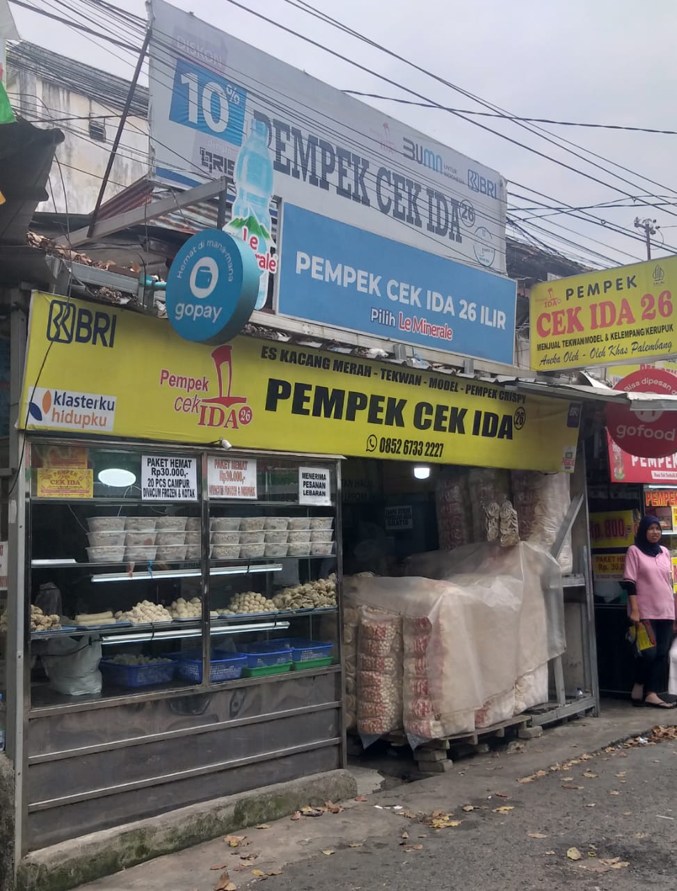 Pempek Cek IDA26, Sudah 10 Tahun Bermitra Dengan Bank BRI 