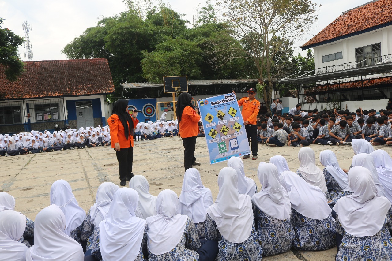 Edukasi Kebencanaan ke Pelajar, BPBD Cianjur Luncurkan 'BPBD Goes to School'