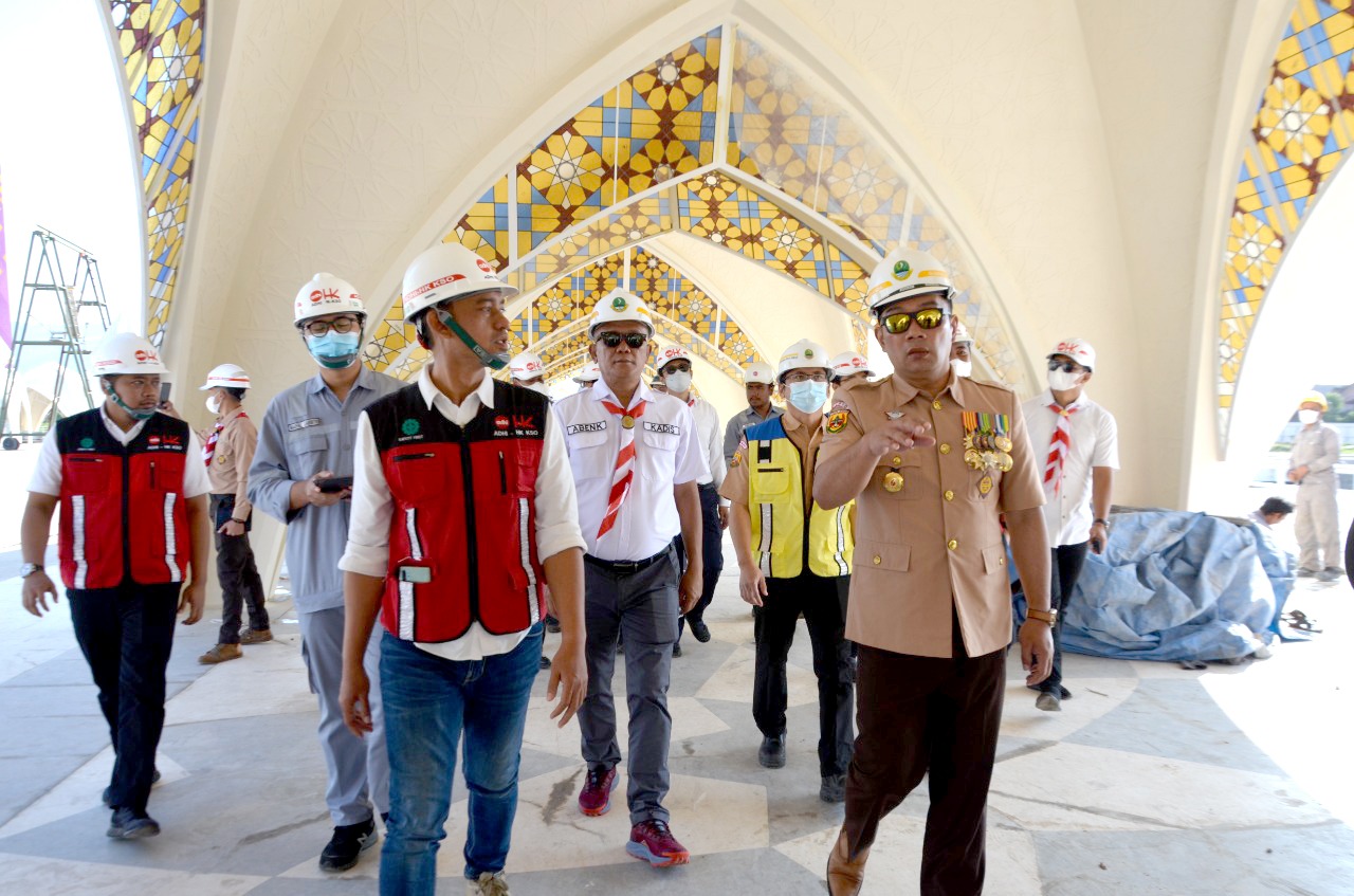 Ridwan Kamil Targetkan Masjid Raya Al-Jabbar Desember Bisa Dipakai Salat 