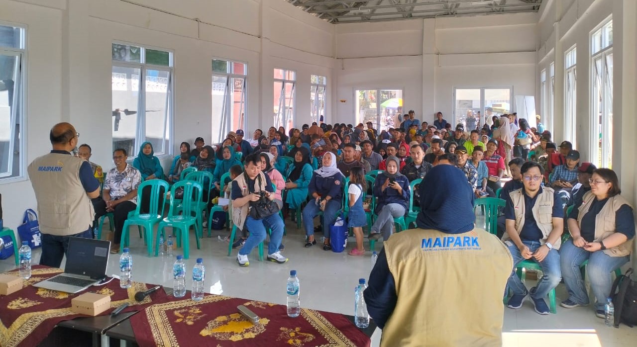 Tingkatkan Pengetahuan, Warga Desa Sarampad Cugenang Diberi Penyuluhan Tanggap Bencana