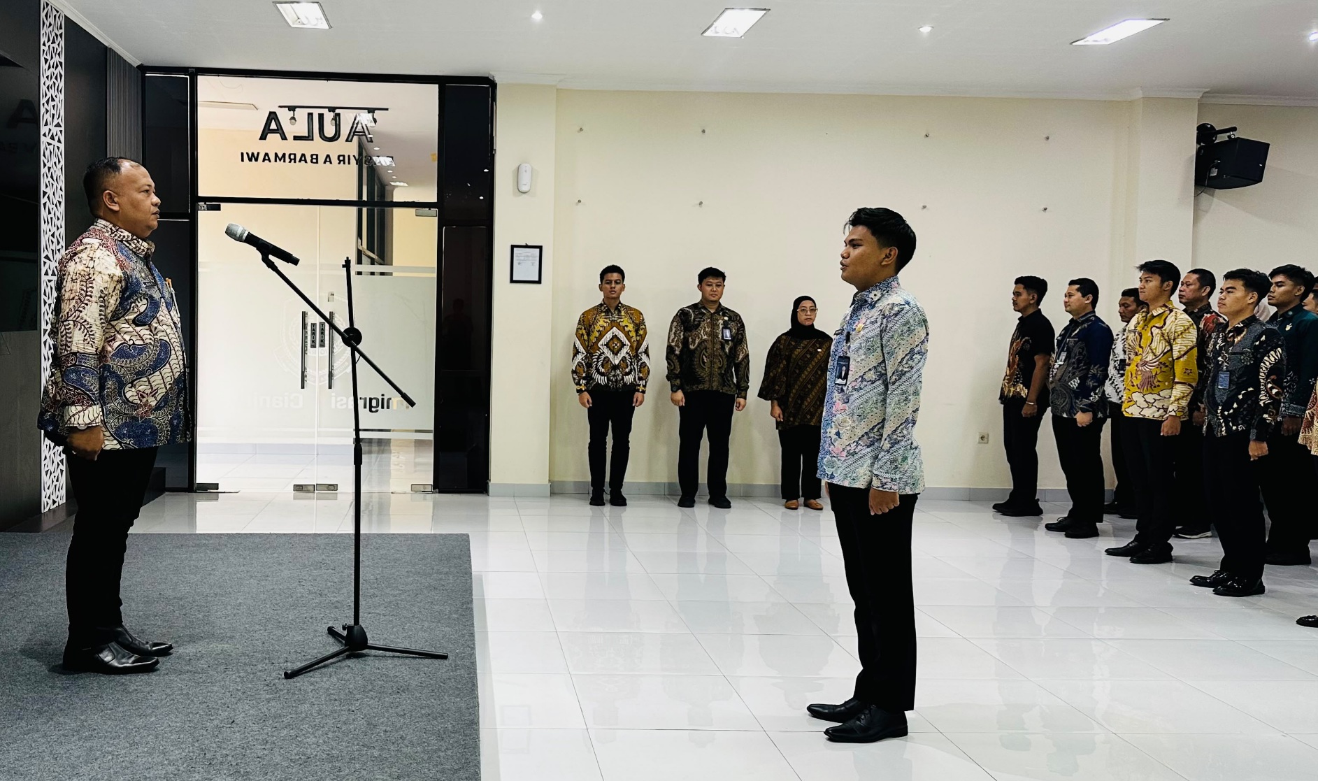 Imigrasi Cianjur Gelar Apel Sore, Perkuat Disiplin dan Profesionalisme Pegawai