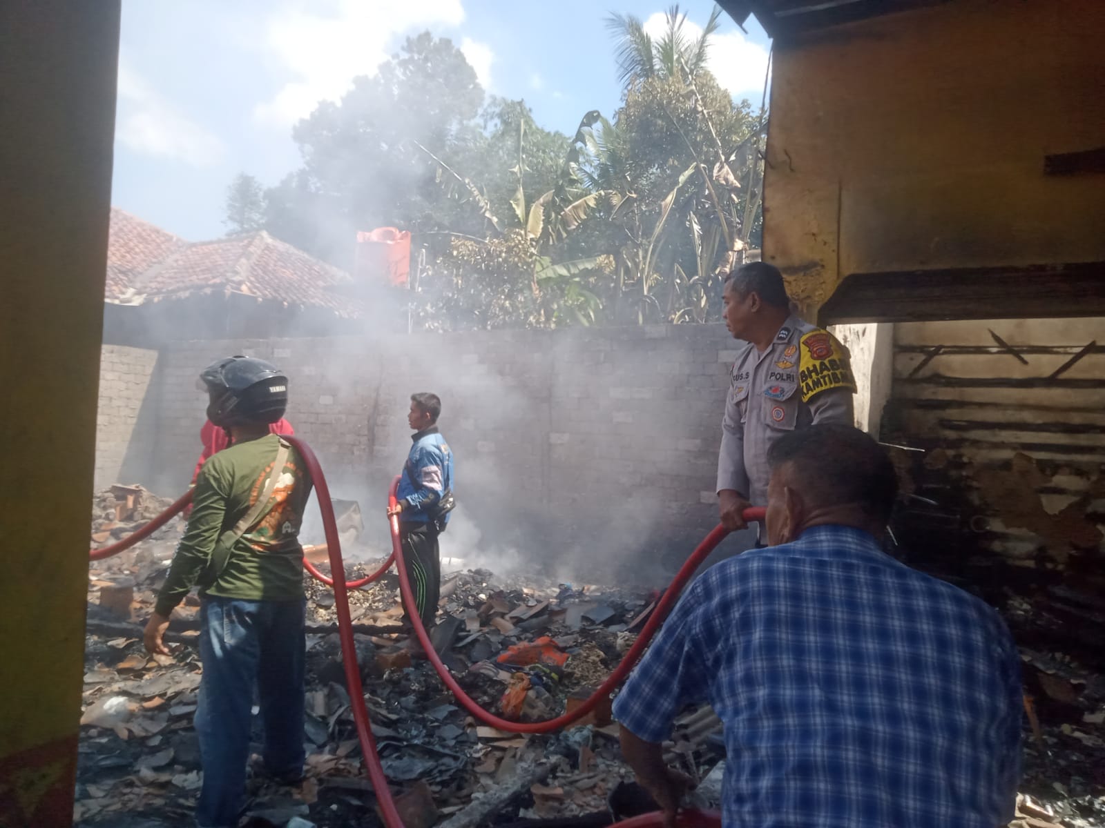 2 Rumah Warga di Cianjur Hangus Terbakar, Kerugian Capai Rp150 Juta