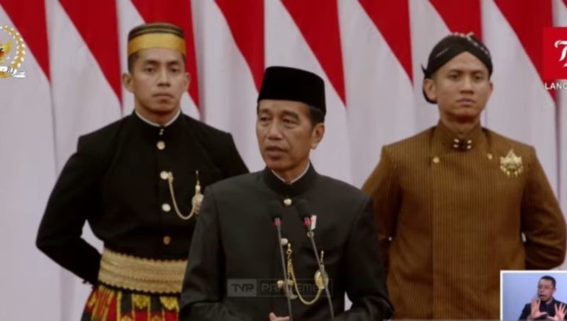 Presiden Sampaikan Empat Kali Permohonan Maaf pada Sidang Tahunan MPR