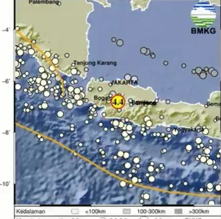 Cianjur Diguncang Gempa Susulan 4,4 Magnitudo Selasa Dinihari