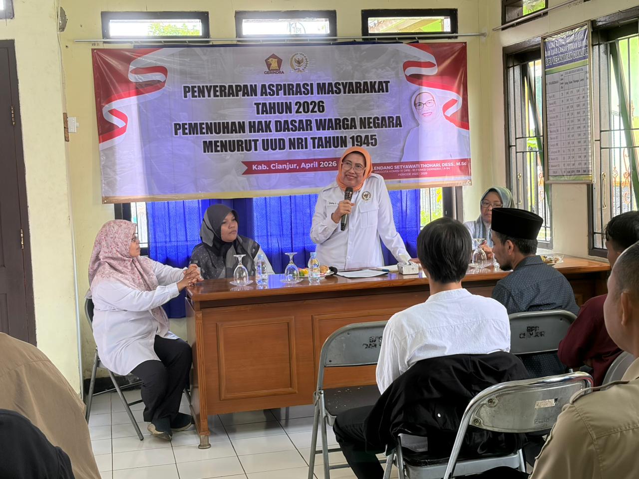 Serap Aspirasi Warga, Endang S. Thohari Tekankan Pemenuhan Hak Dasar