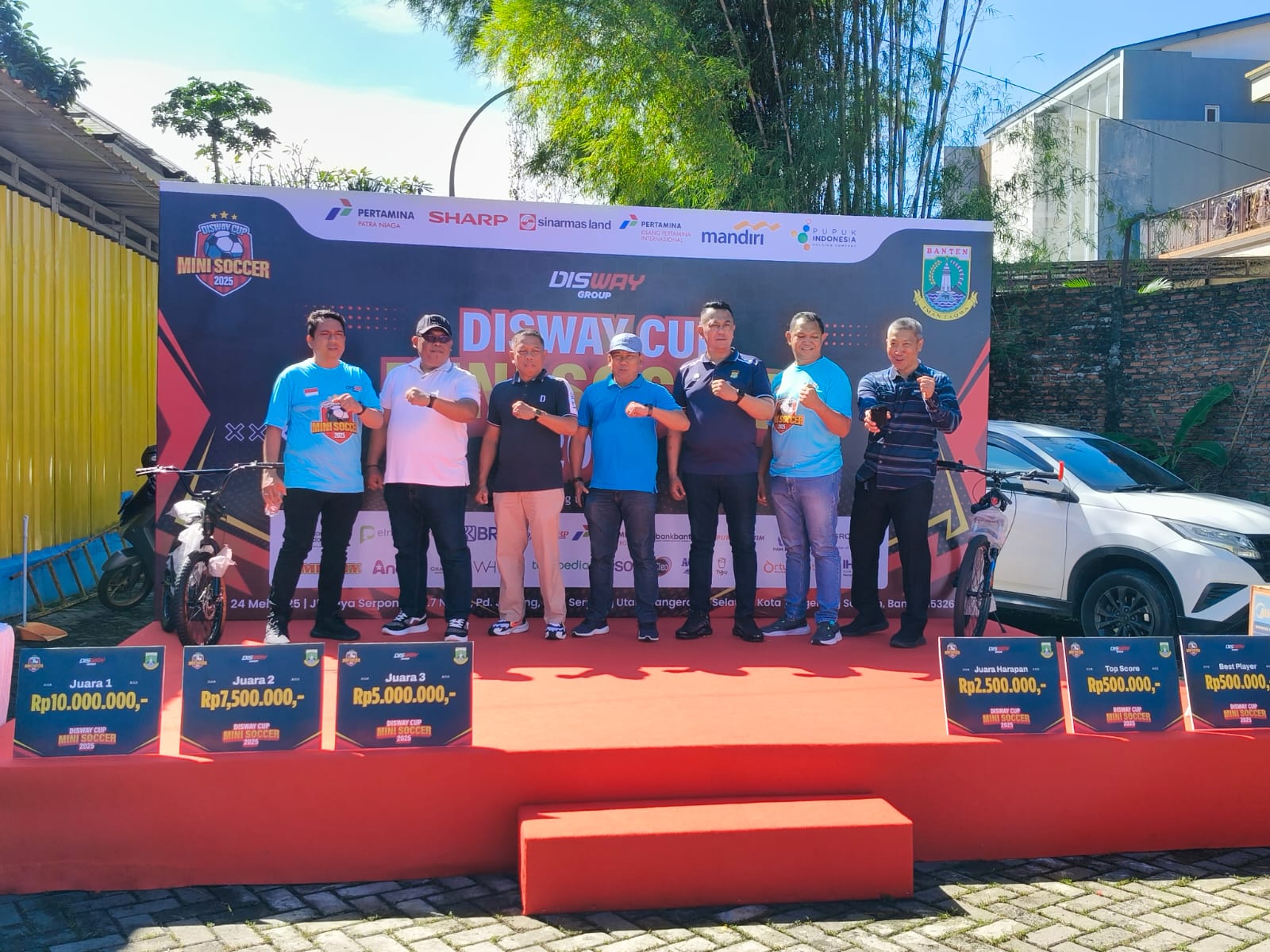 12 Tim Ikuti DISWAY Cup 2025 di Serpong Utara Tangerang Selatan