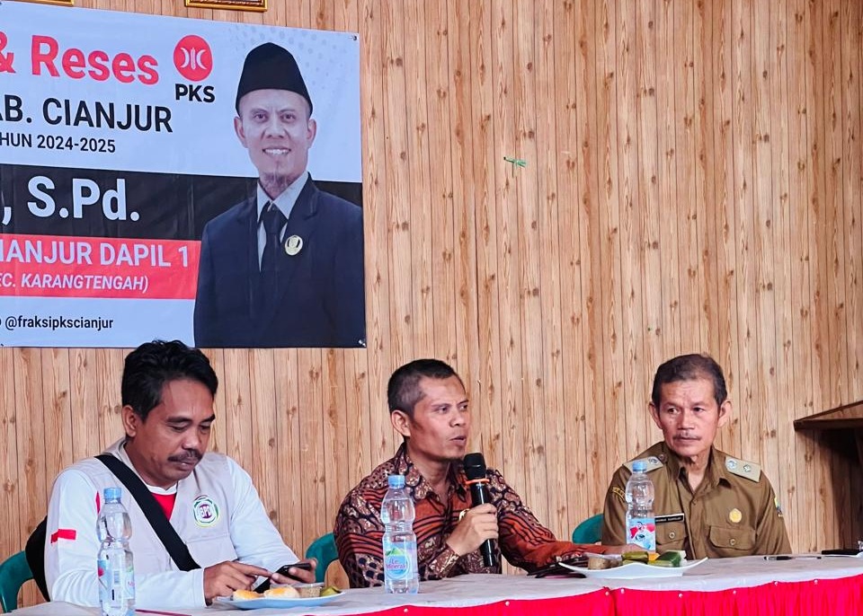 Reses di Desa Limbangansari Cianjur, Wahyudin Serap Aspirasi Soal Pendidikan hingga Kesehatan 