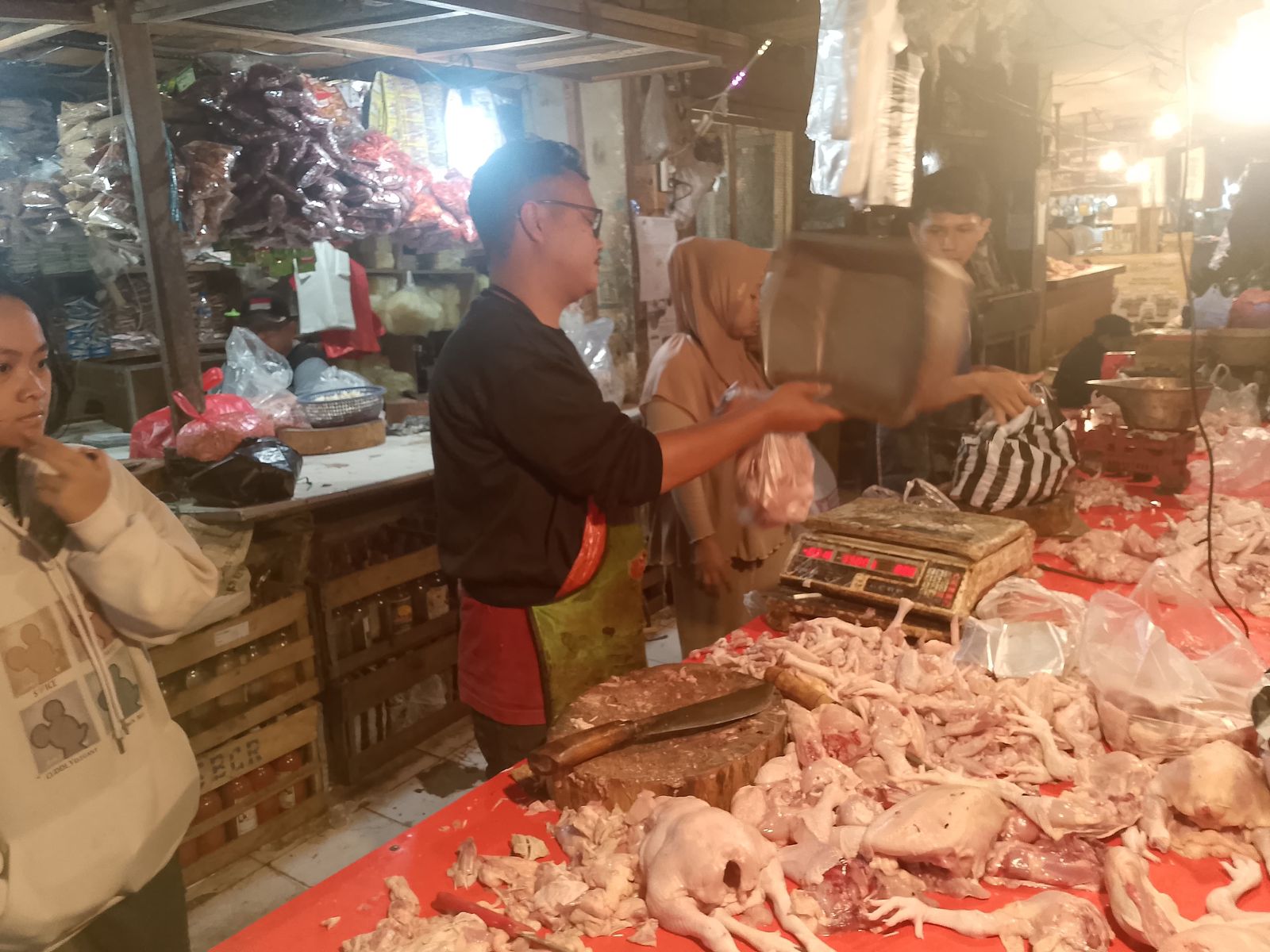 Harga Ayam Potong di Pasar Muka Cianjur Tembus Rp 45 Ribu per Kilogram, Daya Beli Turun