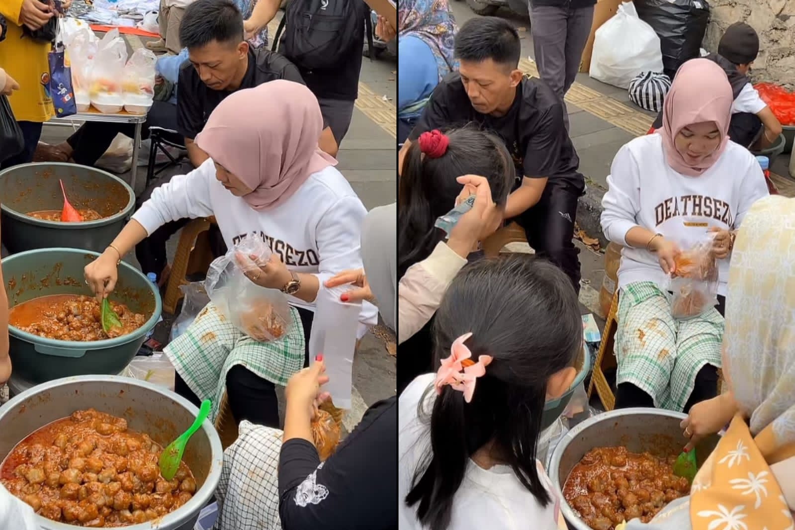 Cilok Bumbu Kacang Viral, 20 Baskom Ludes dalam 2 Jam