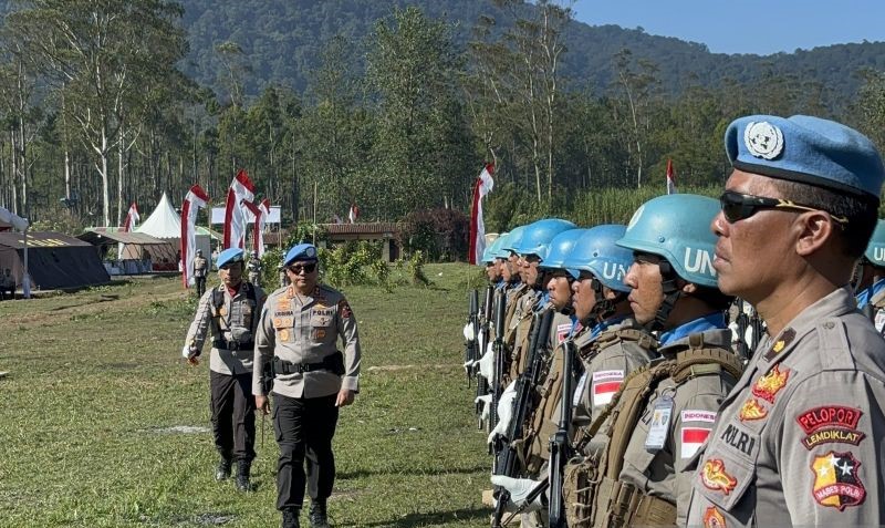 Polri : Pasukan Indonesia Peringkat Ketujuh Soal Perdamaian Dunia