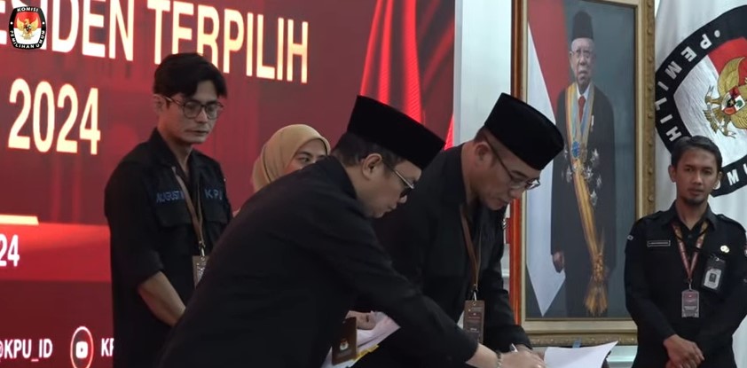 Hasyim: Penetapan Prabowo-Gibran sesuai Keputusan KPU 504/2024