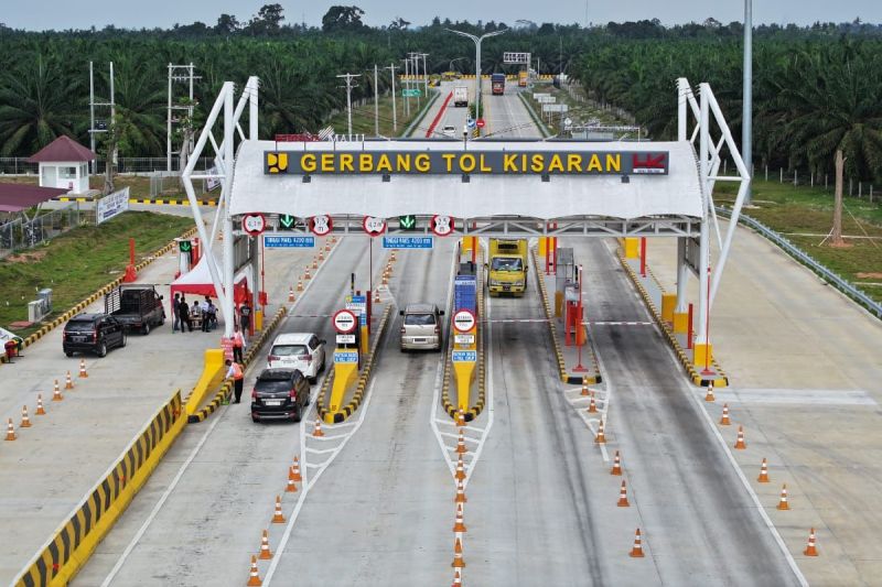 Presiden Resmikan Dua Proyek Ruas Jalan Tol Trans-Sumatera