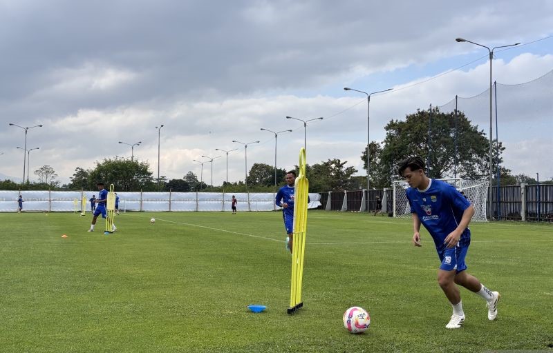 Persib Bandung Gelar Latihan Perdana Jelang Piala Presiden
