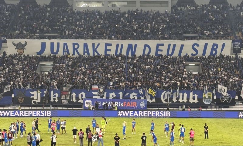 Persib Butuh Satu Kemenangan dan Satu Imbang untuk Kunci Gelar Liga 1
