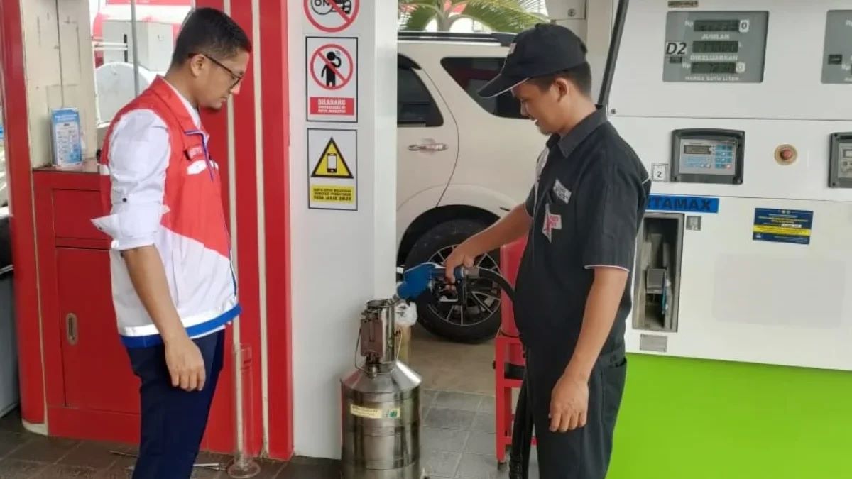 Pertamina Patra Niaga Regional JBB Lakukan Pengecekan SPBU di Wilayah Sales Area Cirebon