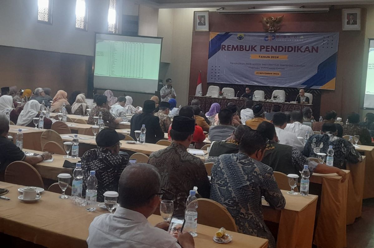 Tingkatkan Kualitas dan Pelayanan, Disdikpora Cianjur Gelar Rembuk Pendidikan 