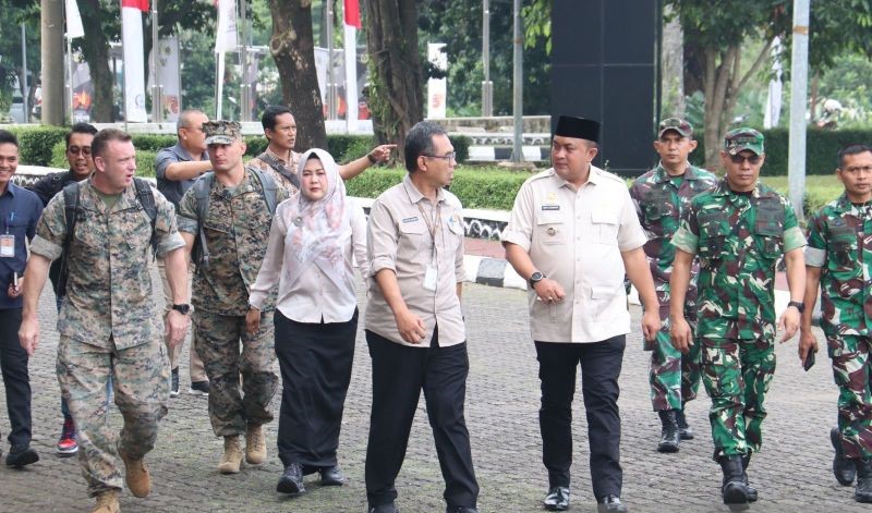Bogor Jadi Tuan Rumah Simulasi Latihan Gabungan TNI dan Militer AS