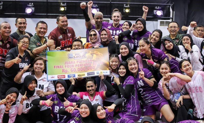 Jakarta BIN Juara Putaran Pertama Final Four Usai Bekuk Popsivo