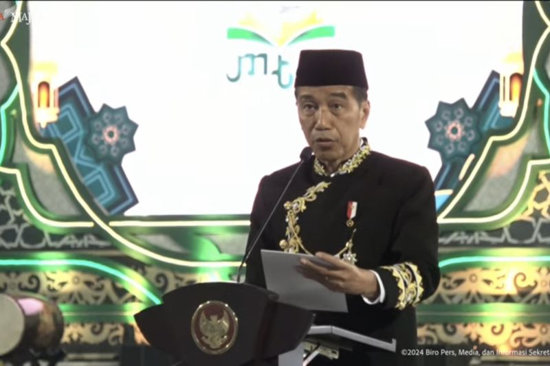 Jokowi: MTQ XXX Wadah Pendidikan dan Peningkatan Akhlak Bangsa