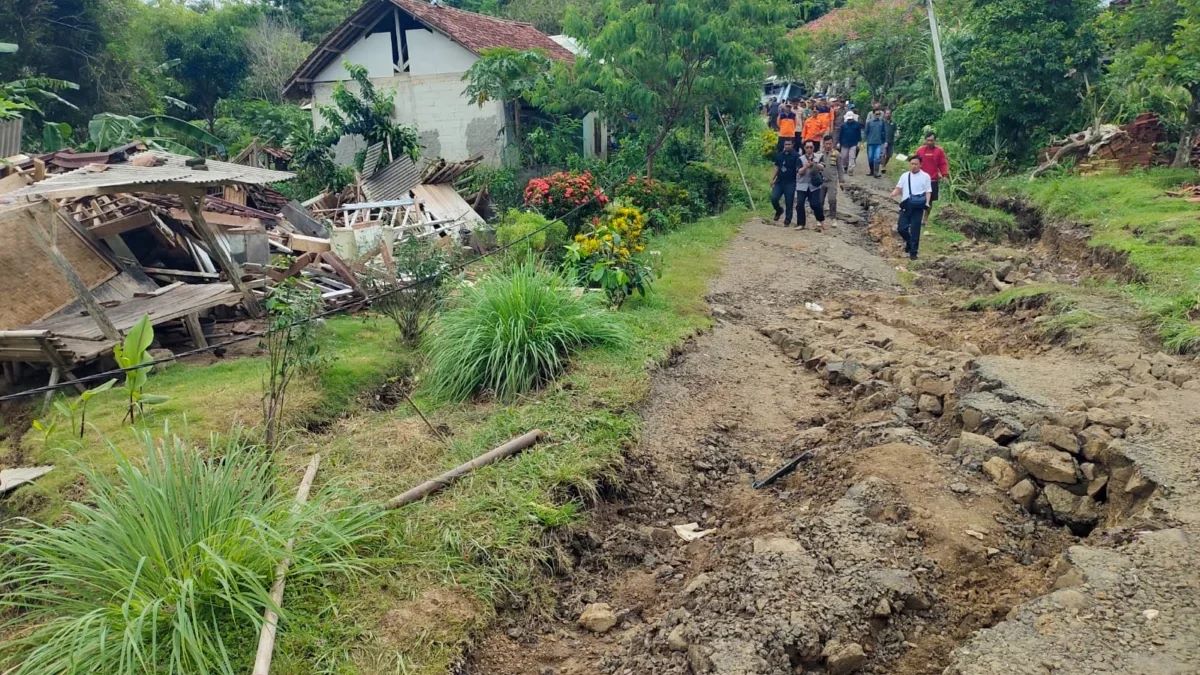 Korban Bencana Alam di Cianjur Selatan Bakal Dapat Bantuan Dana Stimulan