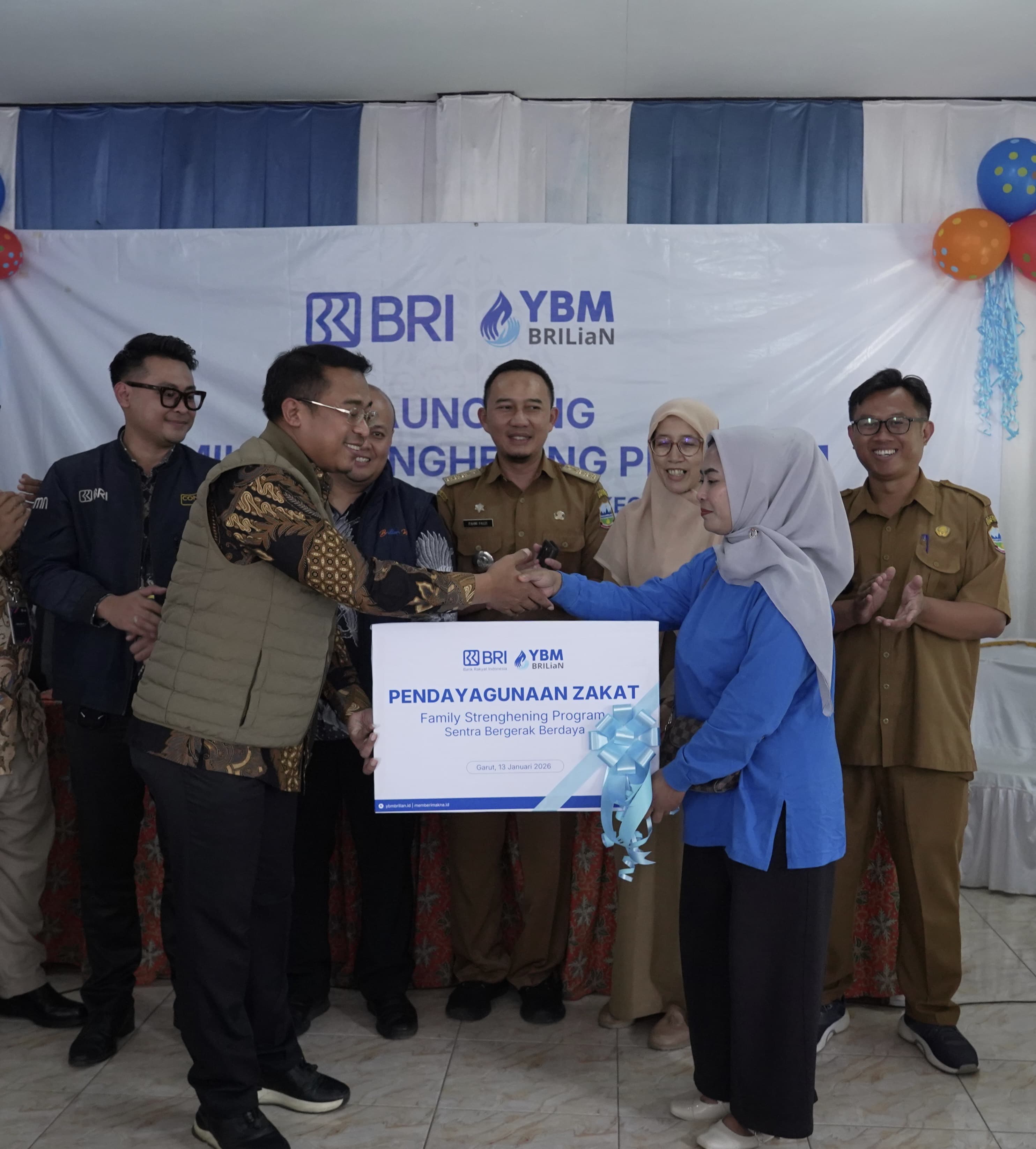YBM BRILiaN Luncurkan Program Family Strengthening di Desa Wanamekar Garut