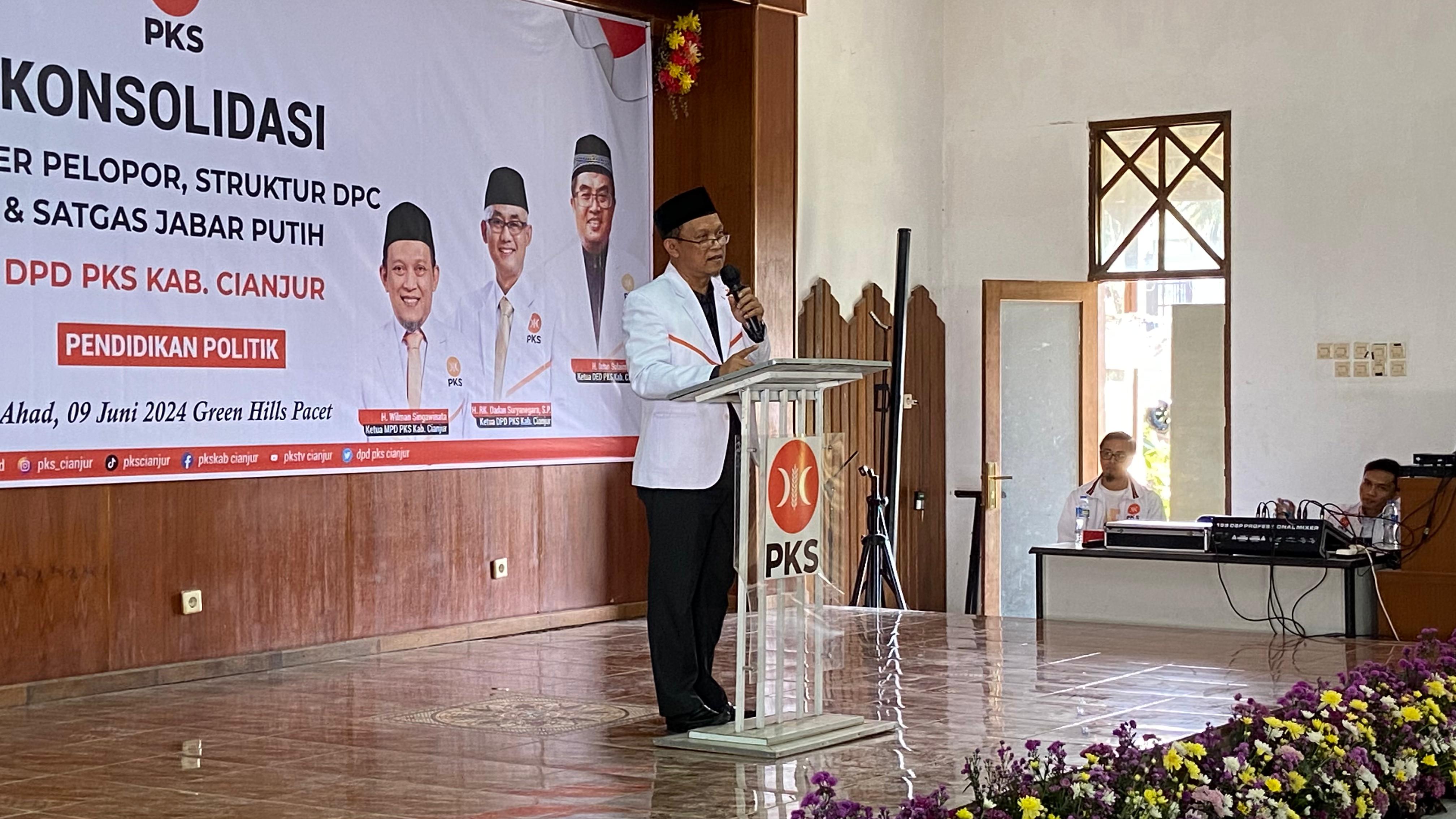 DPD PKS  Utus Wilman Singawinata Sebagai Calon Bupati Cianjur