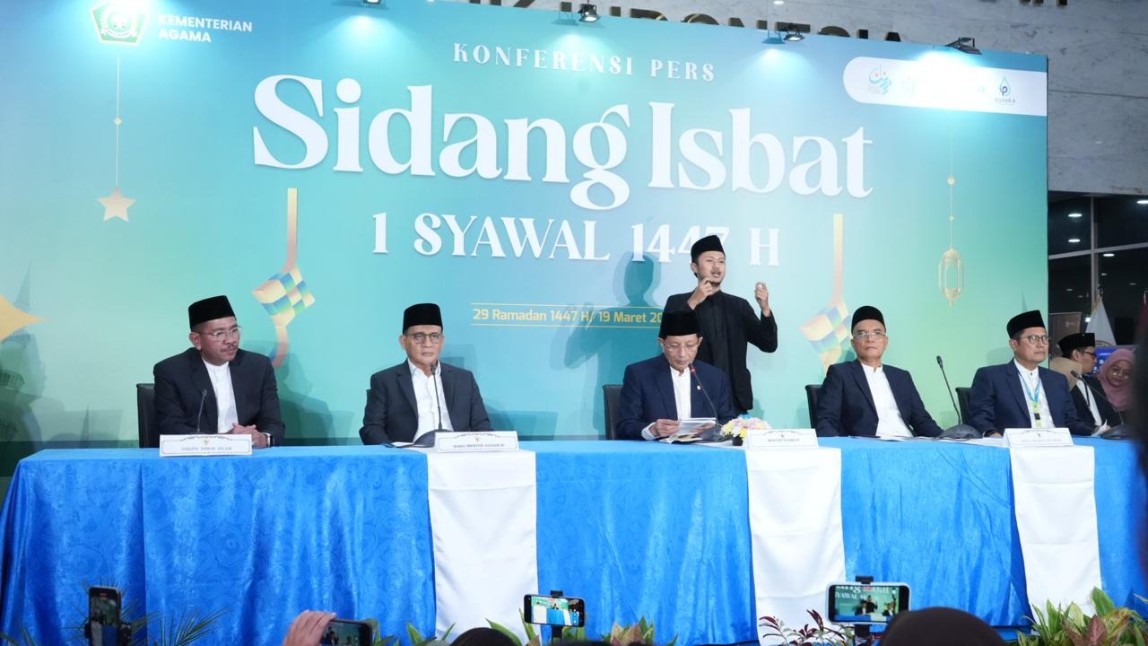 Hasil Sidang Isbat, Pemerintah Tetapkan 1 Syawal 1447 H Jatuh pada 21 Maret 2026  