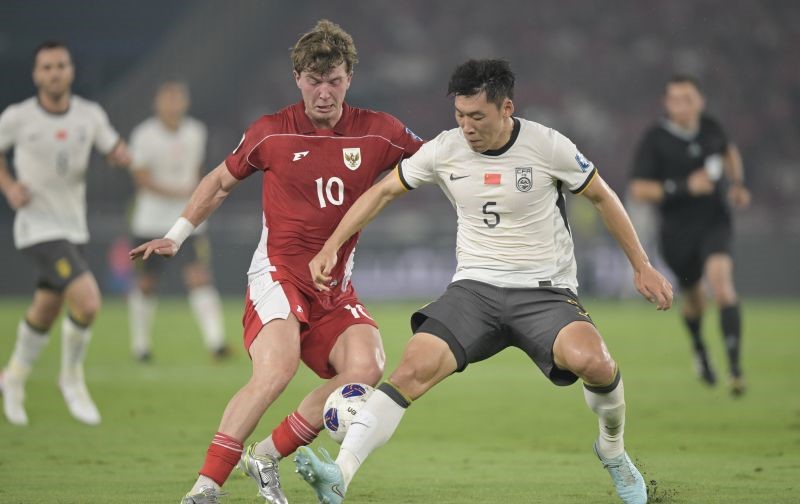 Penalti Ole Romeny Bawa Indonesia Unggul Atas China di Babak Pertama