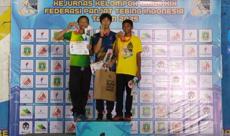 Indonesia Berpeluang Tambah Medali dalam Kejuaraan Panjat Tebing ASEAN