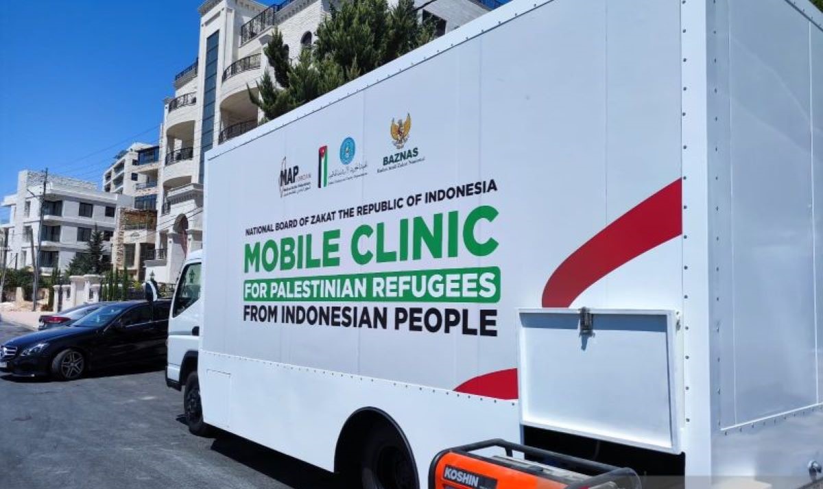 Baznas Sediakan Mobile Clinic Bagi Pengungsi Palestina di Yordania