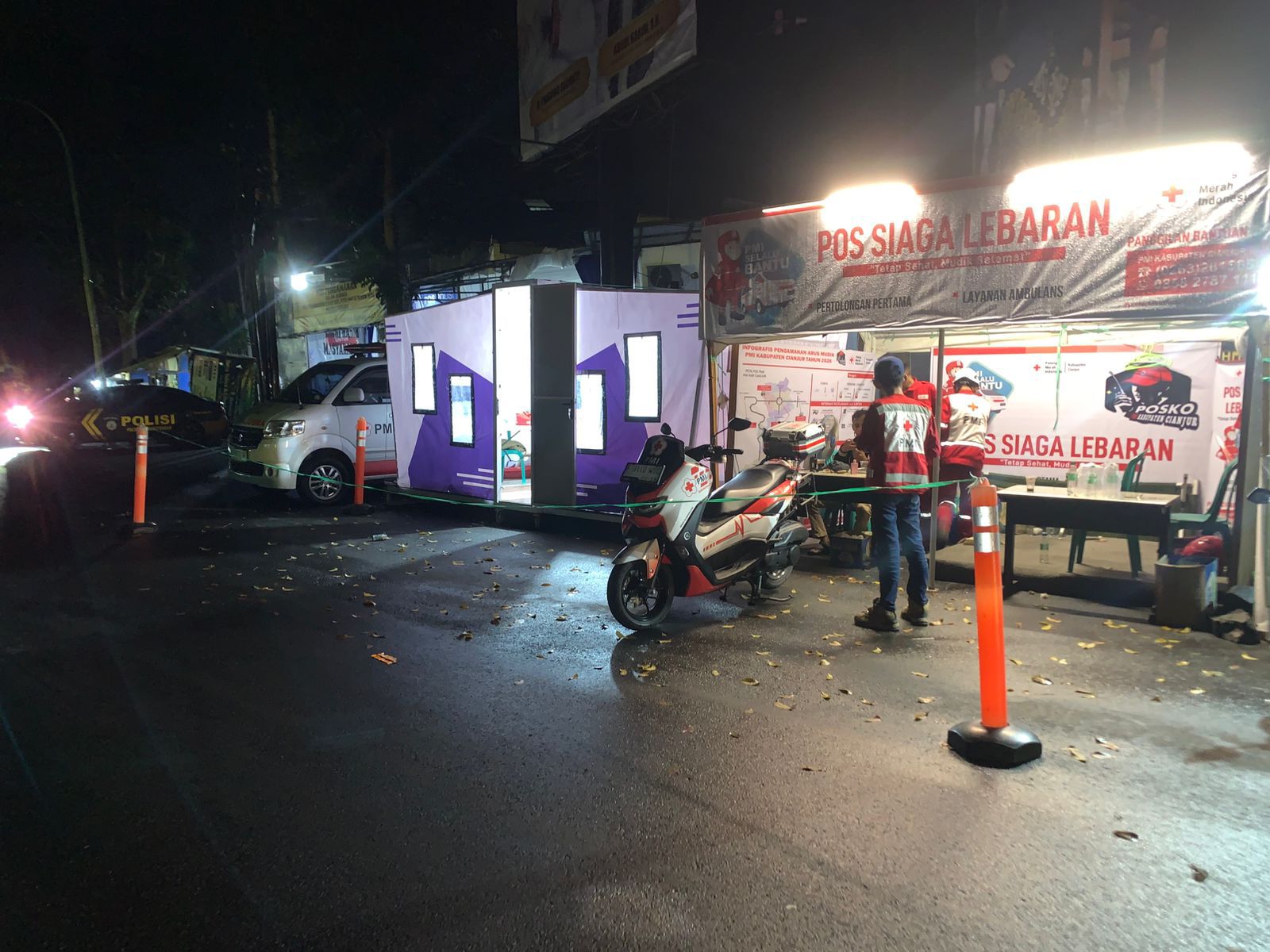 PMI Cianjur Dirikan 5 Posko Kemanusiaan Selama Mudik Lebaran 2026