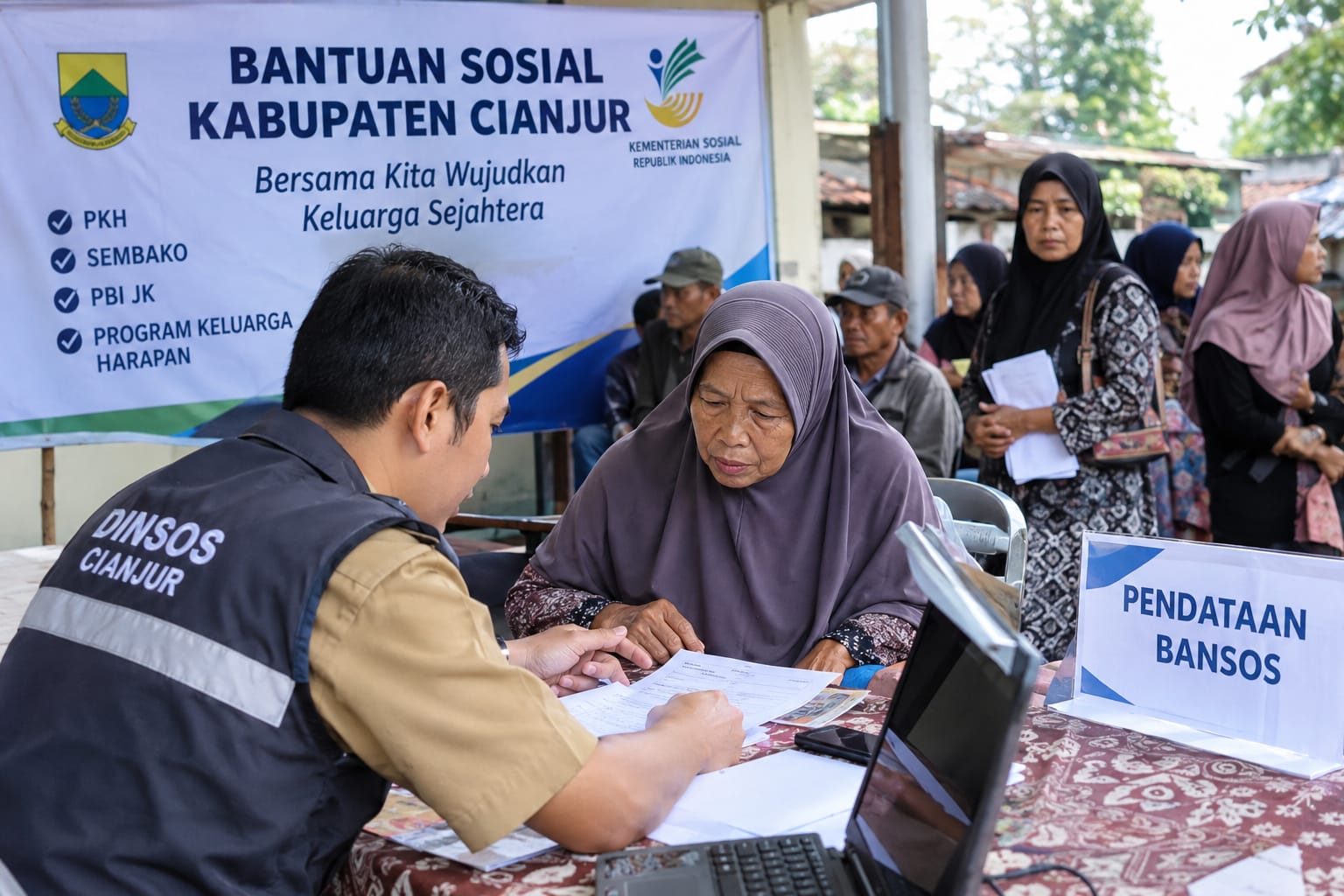 Desil 1 di Cianjur Capai 362.597 Jiwa, Dinsos Fokus Pastikan Bansos Tepat Sasaran