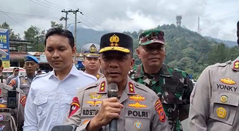 Jelang Libur Nataru, Kapolda Jabar Cek Kesiapan Jalur Puncak