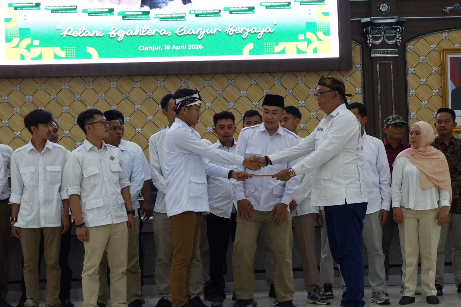 Dilantik, Tani Merdeka Cianjur Harus Memiliki Empat Kompetensi