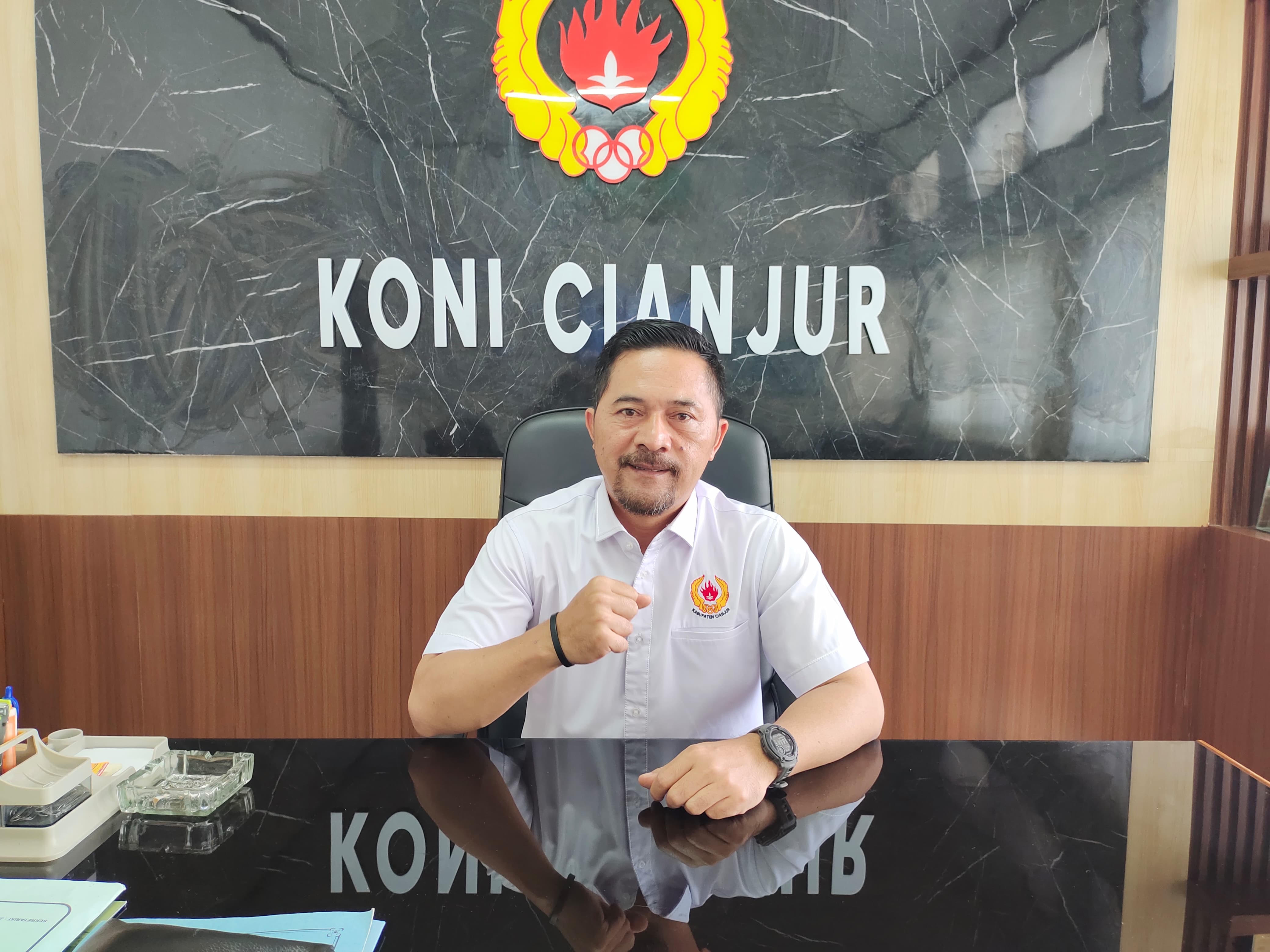 Demi Porprov, KONI Cianjur Tarik Kembali Atlet Berprestasi dari Daerah Lain  