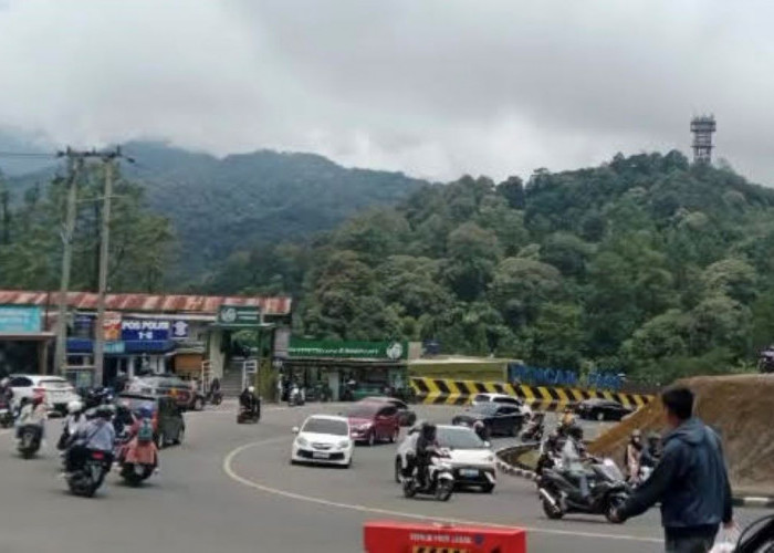 Satlantas Polres Cianjur Catat Arus Kendaraan pada Libur Lebaran Naik 70 Persen