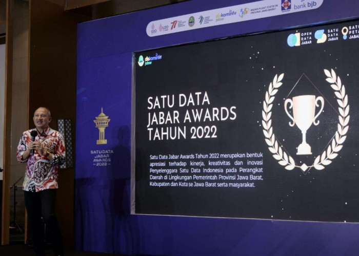 SATU DATA JABAR AWARDS 2022 Upaya untuk Wujudkan Satu Data Indonesia di Jawa Barat
