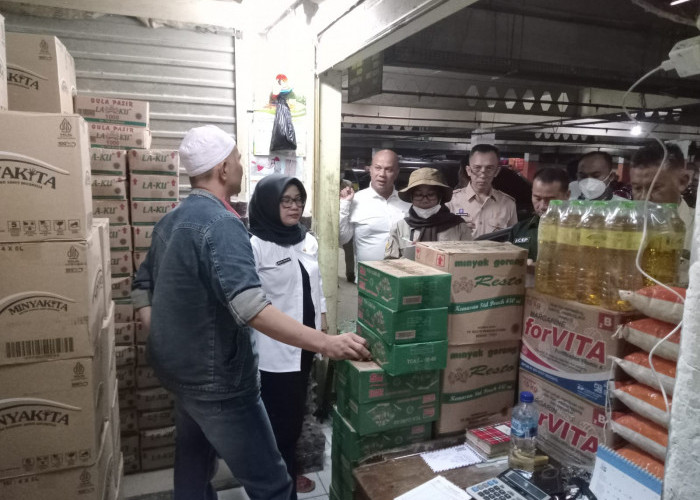 Diskuperdagin Cianjur Monitoring Harga dan Ketersediaan Bahan Pokok di Pasar