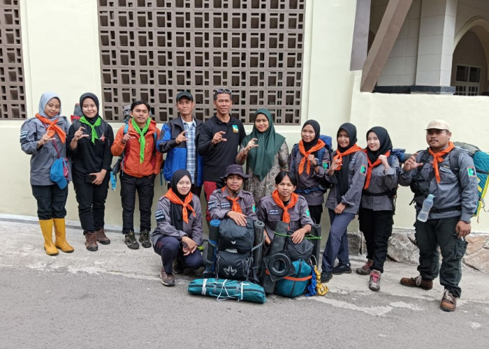 Anggota Mahatala UNPI Cianjur Ikuti Mabim Lingkungan Hidup