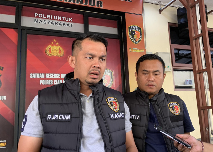 Satreskrim Polres Cianjur Amankan Pelaku Diduga Rudapaksa Anak di Bawah Umur