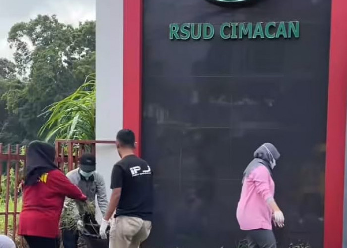 Tumbuhkan Semangat Kebersamaan, RSUD Cimacan Gelar Jumsih Bersama