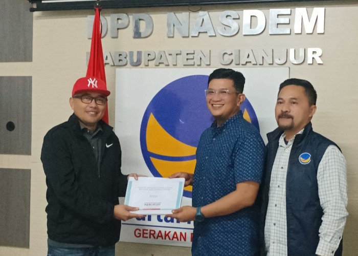 Serahkan Hasil Survei, NasDem Memanggil Balon Kepala Daerah dan Wakil Kepala Daerah Cianjur Resmi Ditutup