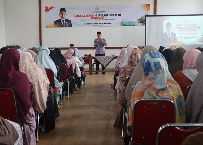 Sosialisasi Empat Pilar MPR RI di Cianjur, Ecky Awal Mucharam Tegaskan Ini