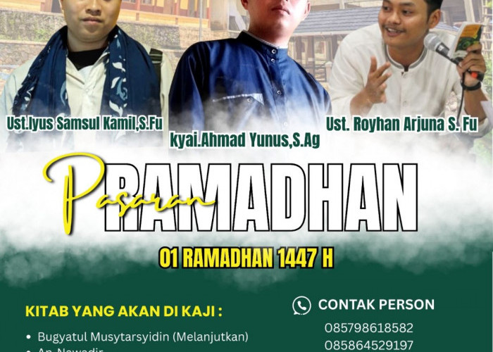 Pondok Pesantren Nurul Ittihad Takokak Cianjur Akan Gelar Pasaran Ramadan